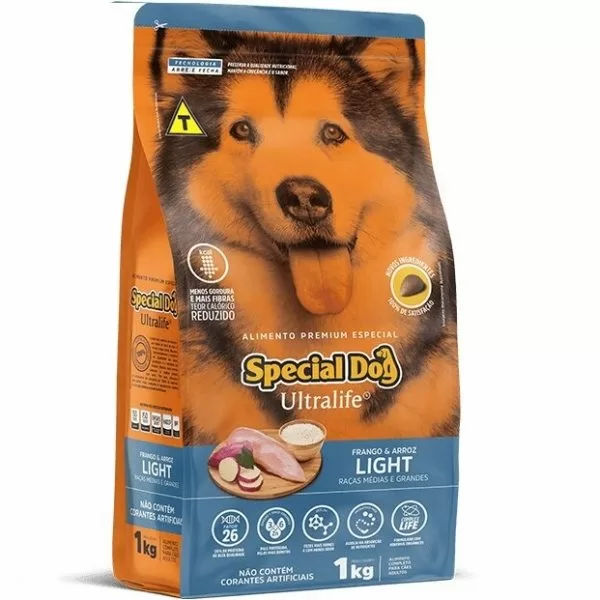 Special Dog Ultralife Light Raças Médias e Grandes  15kg