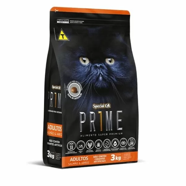 Special Cat Prime Adultos Salmão e Arroz  10,1kg