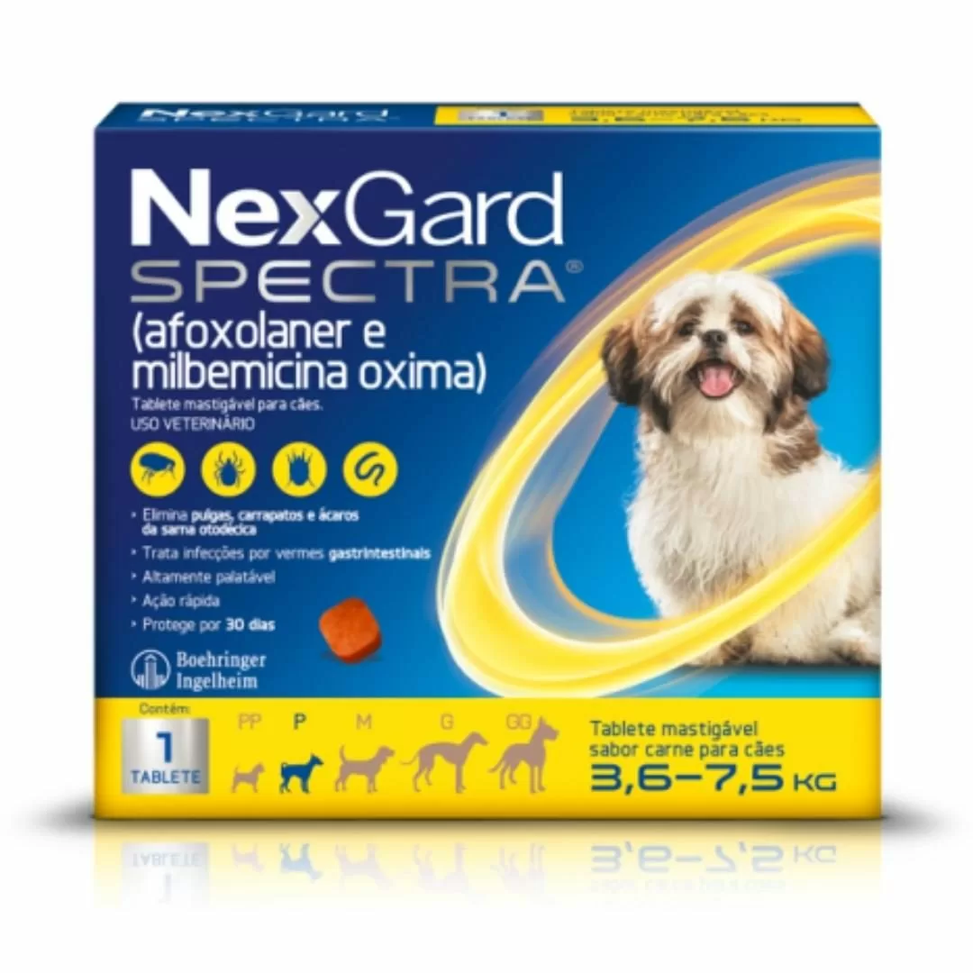 NexGard SPECTRA 3,6 a 7,5 kg