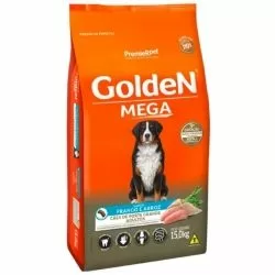 Golden Formula Mega Cães Adultos Sabor Frango & Arroz 15 kg